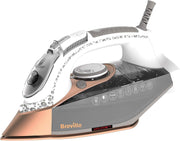 3100W Steam Iron Diamond Ceramic Soleplate 200g Steam Shot