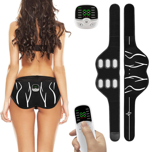 EMS Hip Trainer Electric Muscle Stimulator Glute Butt Toning Device