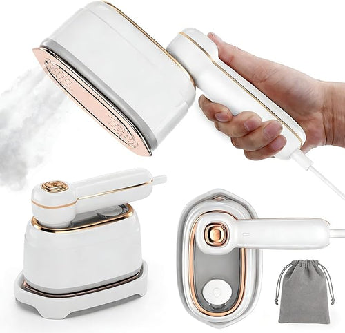 Mini Travel Garment Steamer 1200W Fast Heat 10s Handheld Iron
