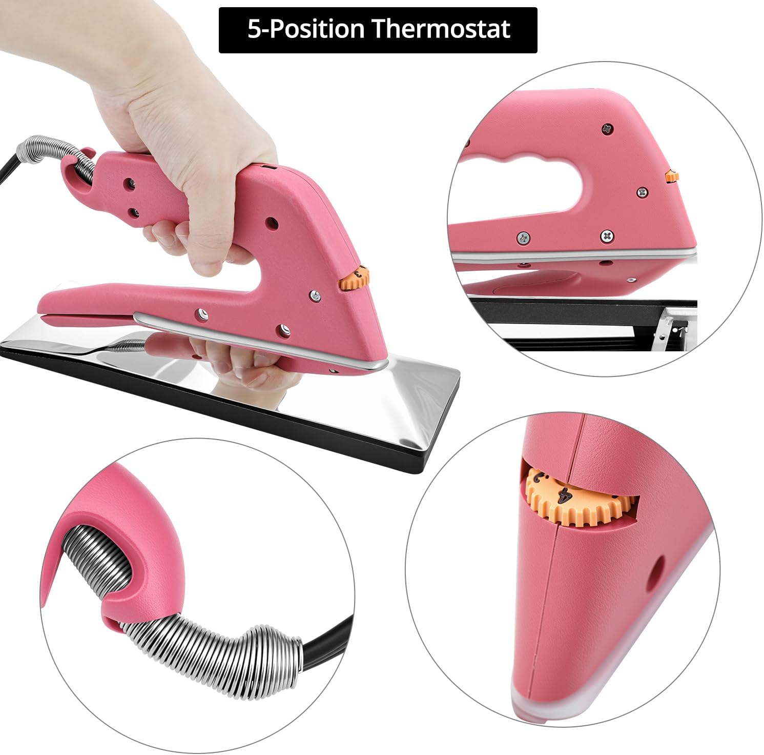 Carpet Seaming Iron 800W Adjustable Heat Carpet Joining Tool