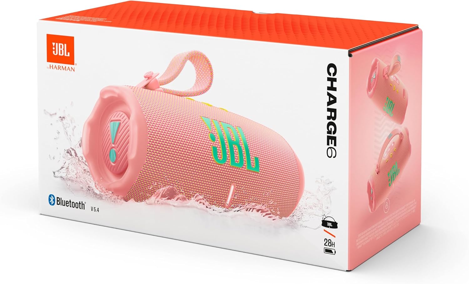 Wireless Bluetooth Speaker 28Hr Playtime IP68 Waterproof Bass