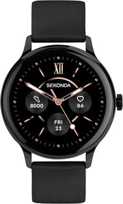 42mm Flex Plus Smart Watch Black Strap