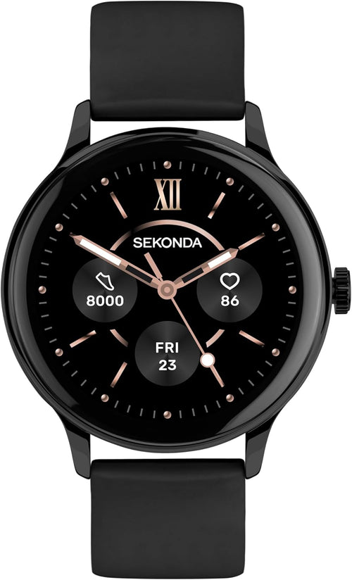 42mm Flex Plus Smart Watch Black Strap