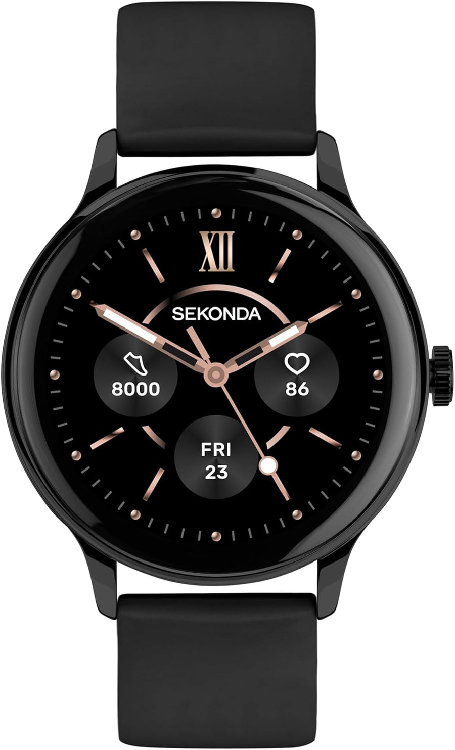 42mm Flex Plus Smart Watch Black Strap
