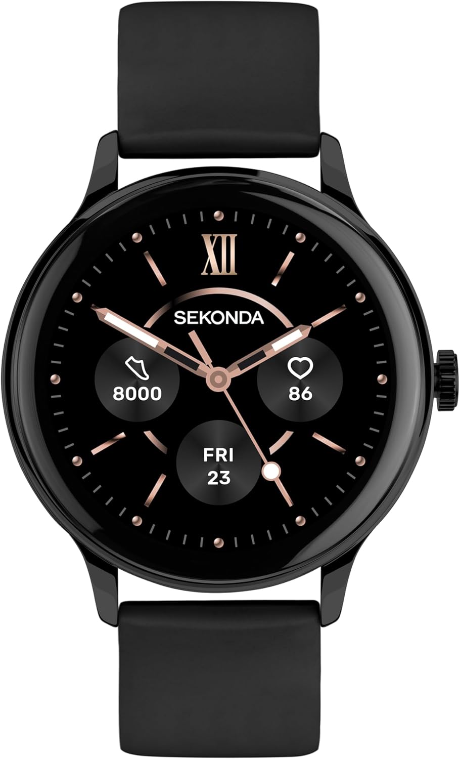 42mm Flex Plus Smart Watch Black Strap