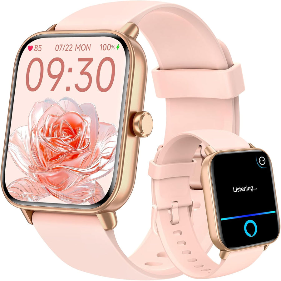 Women Smart Watch Alexa Call 100 Sports IP68