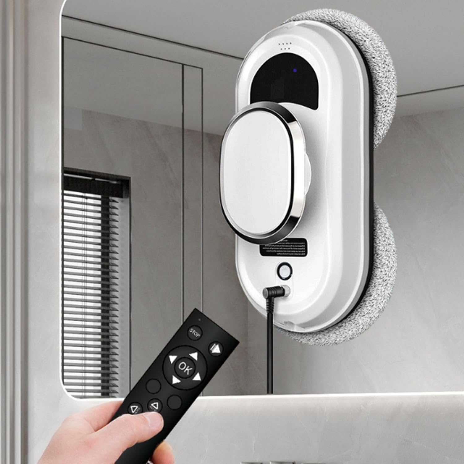 Window Cleaning Robot 5600Pa Smart Auto Cleaner Anti Fall 3 Modes