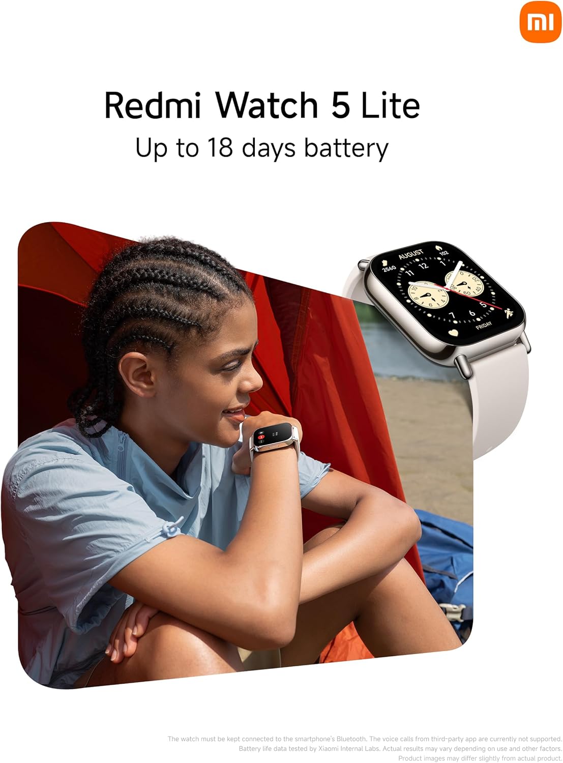 AMOLED Smart Watch Bluetooth Call GPS 18 Day Battery