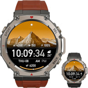 GPS Sports Smart Watch Brown 170 Sport Modes Calls