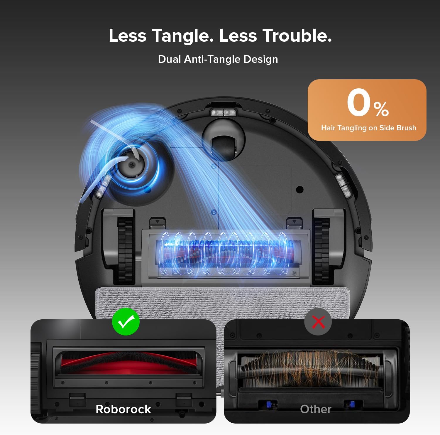 Robot Vacuum Mop 10000Pa Self Empty LiDAR Auto Lift Mop