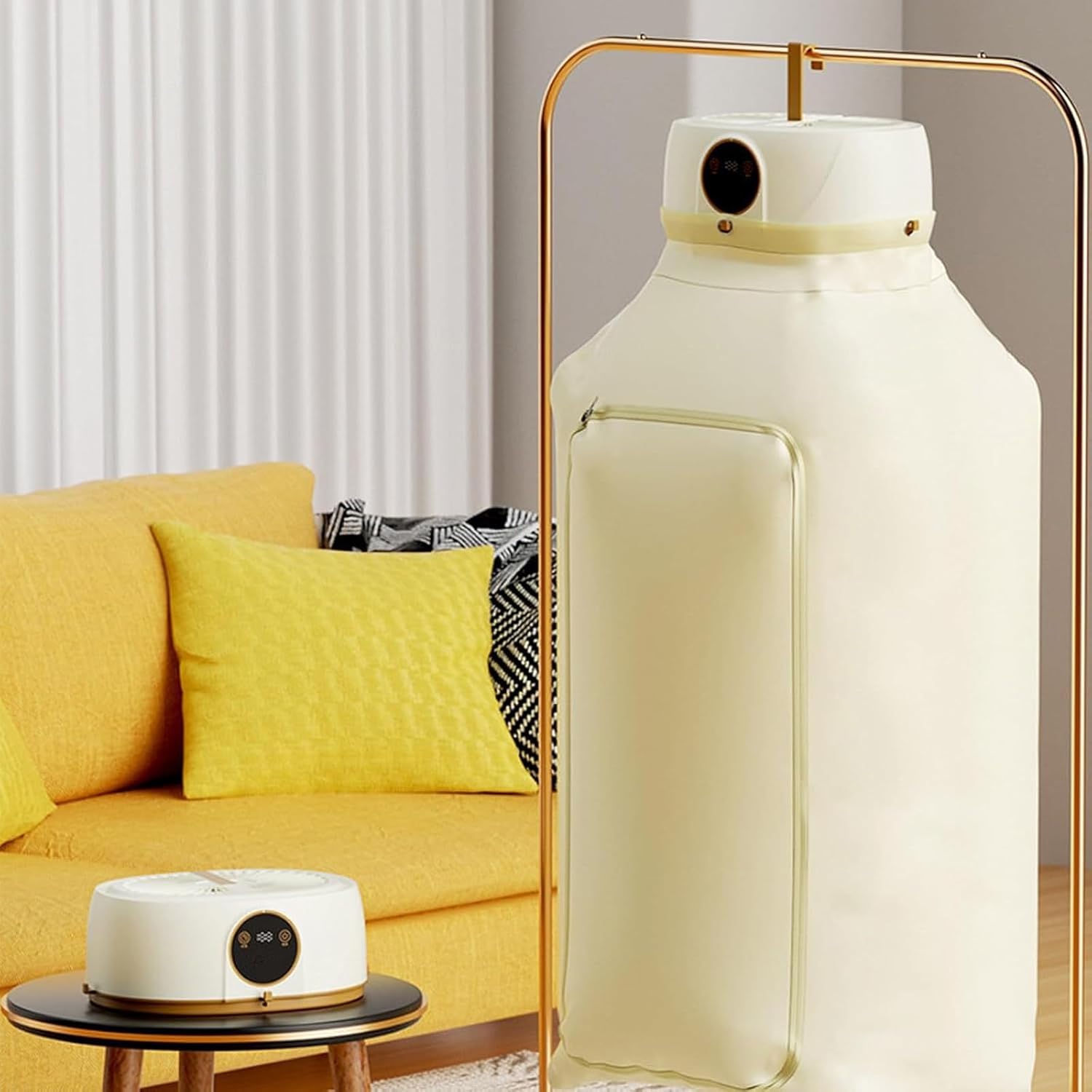 Automatic Ironing Machine Portable Garment Steamer Dryer Hands Free