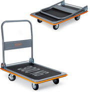Heavy Duty Folding Platform Trolley 300KG Push Cart