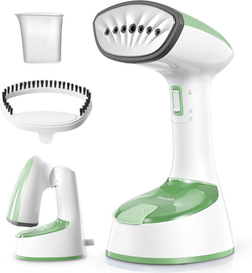 Foldable Handheld Garment Steamer 1200W Fast Heat 25s Green