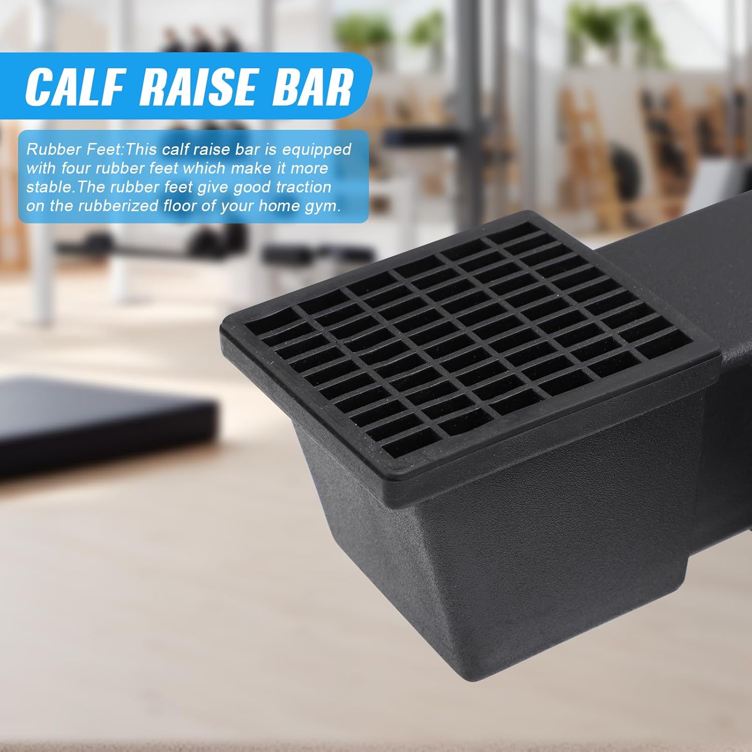 Steel Calf Raise Block Anti Slip Squat Heel Elevation Platform