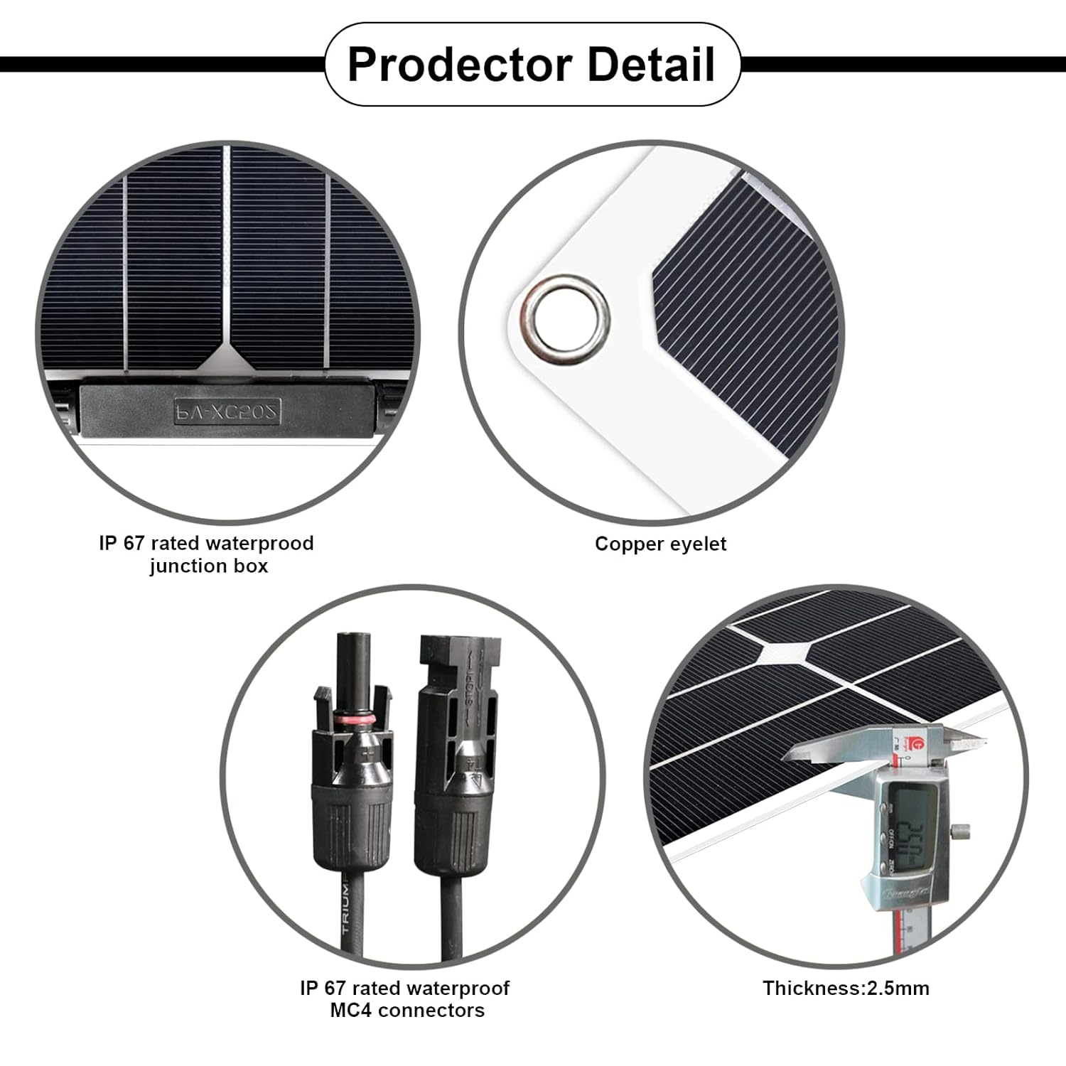 1000W Flexible Solar Panel Kit 10x100W RV Boat 12V