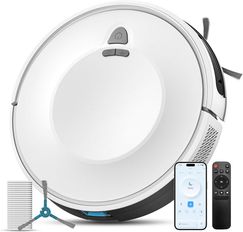 Robot Vacuum Cleaner 3800Pa Smart App Remote Pet Hair Auto Charge