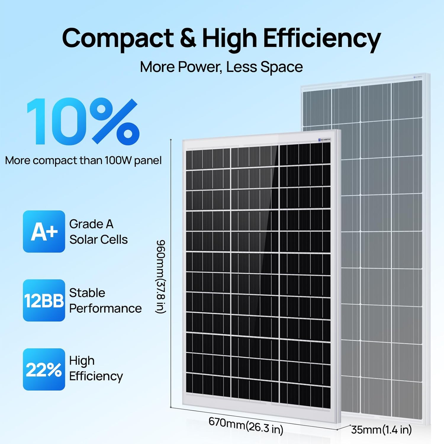 240W Solar Panel Kit 12V Off Grid System Controller RV Boat