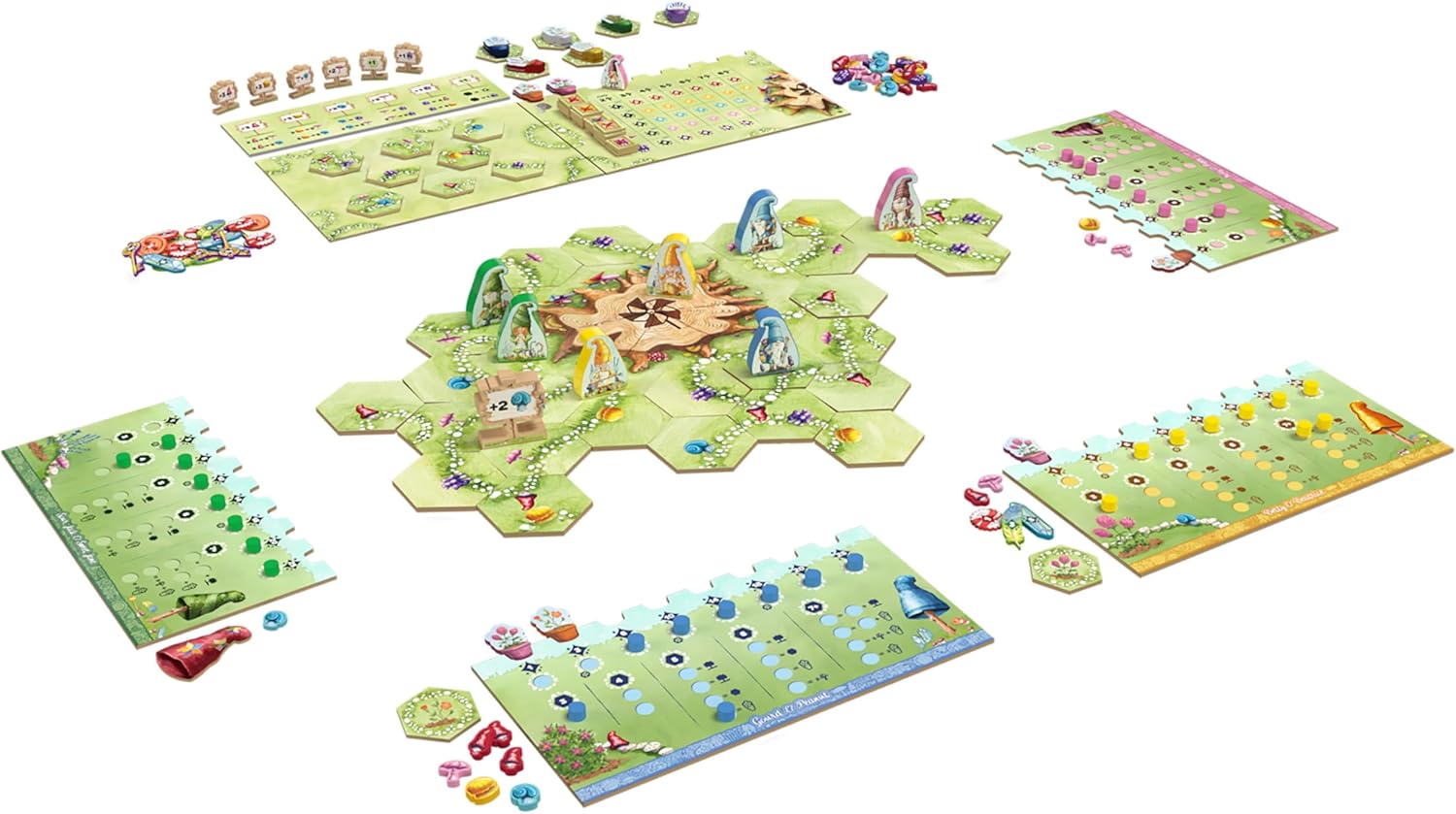 Strategy Board Game Fantasy Family Game 2-4 Players Ages 12+