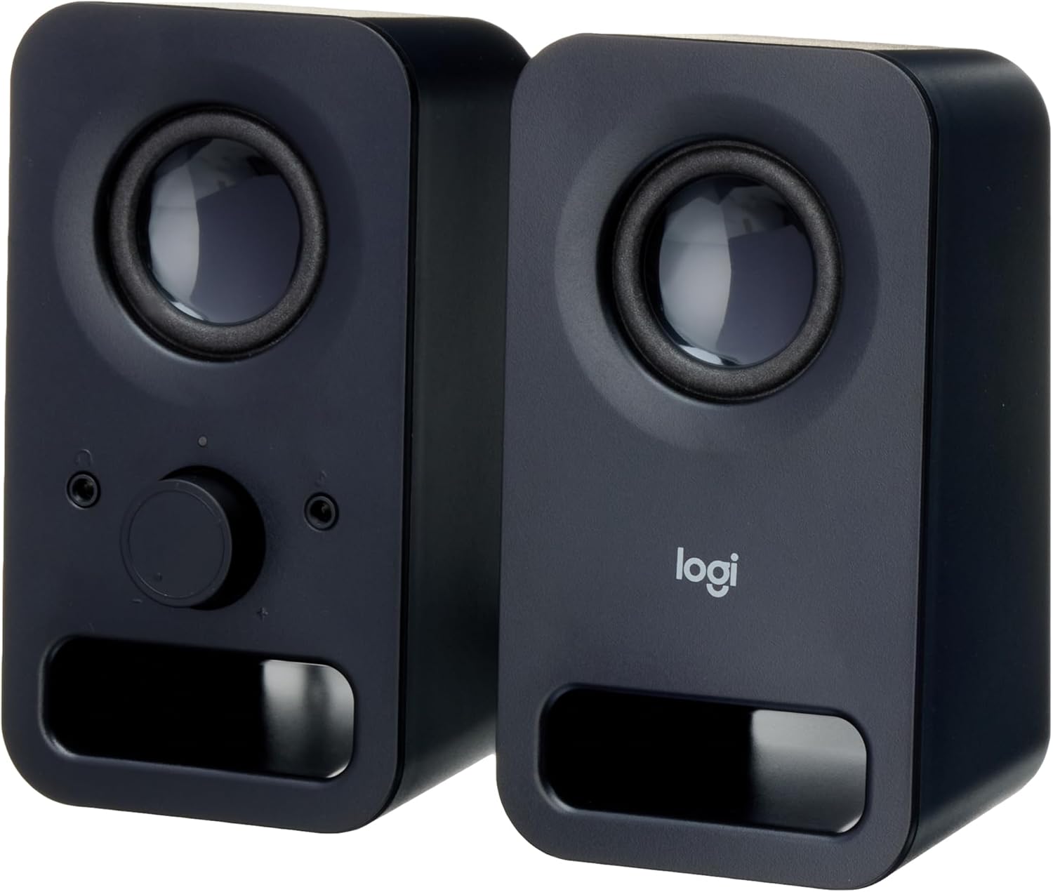 Stereo Computer Speakers 6W Desktop PC Speakers 3.5mm Aux Headphone