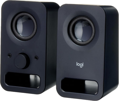 Stereo Computer Speakers 6W Desktop PC Speakers 3.5mm Aux Headphone