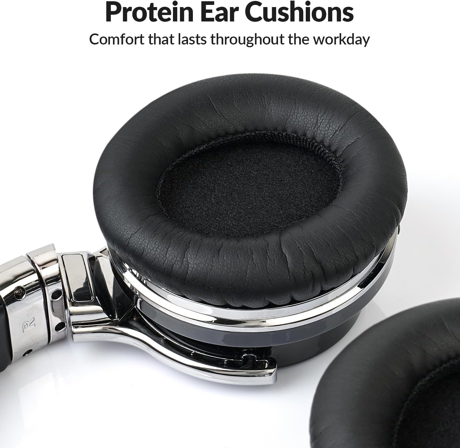 Wireless ANC Over Ear Headphones Deep Bass 30 Hour Battery