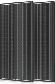 400W Black Solar Panel Set 2x200W Mono IP68 MC4