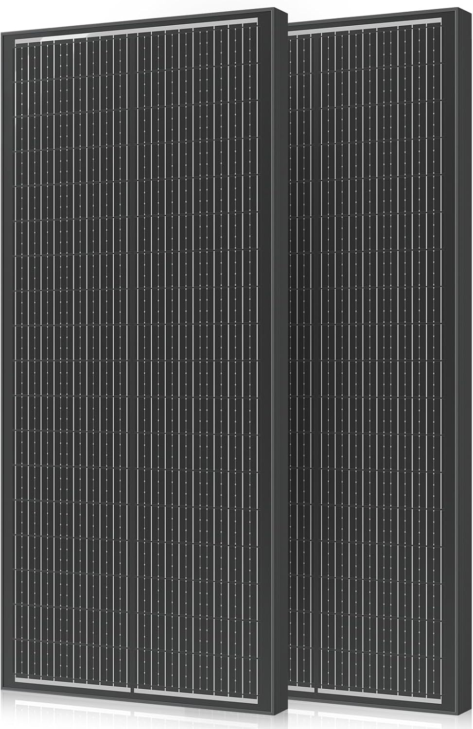 400W Black Solar Panel Set 2x200W Mono IP68 MC4