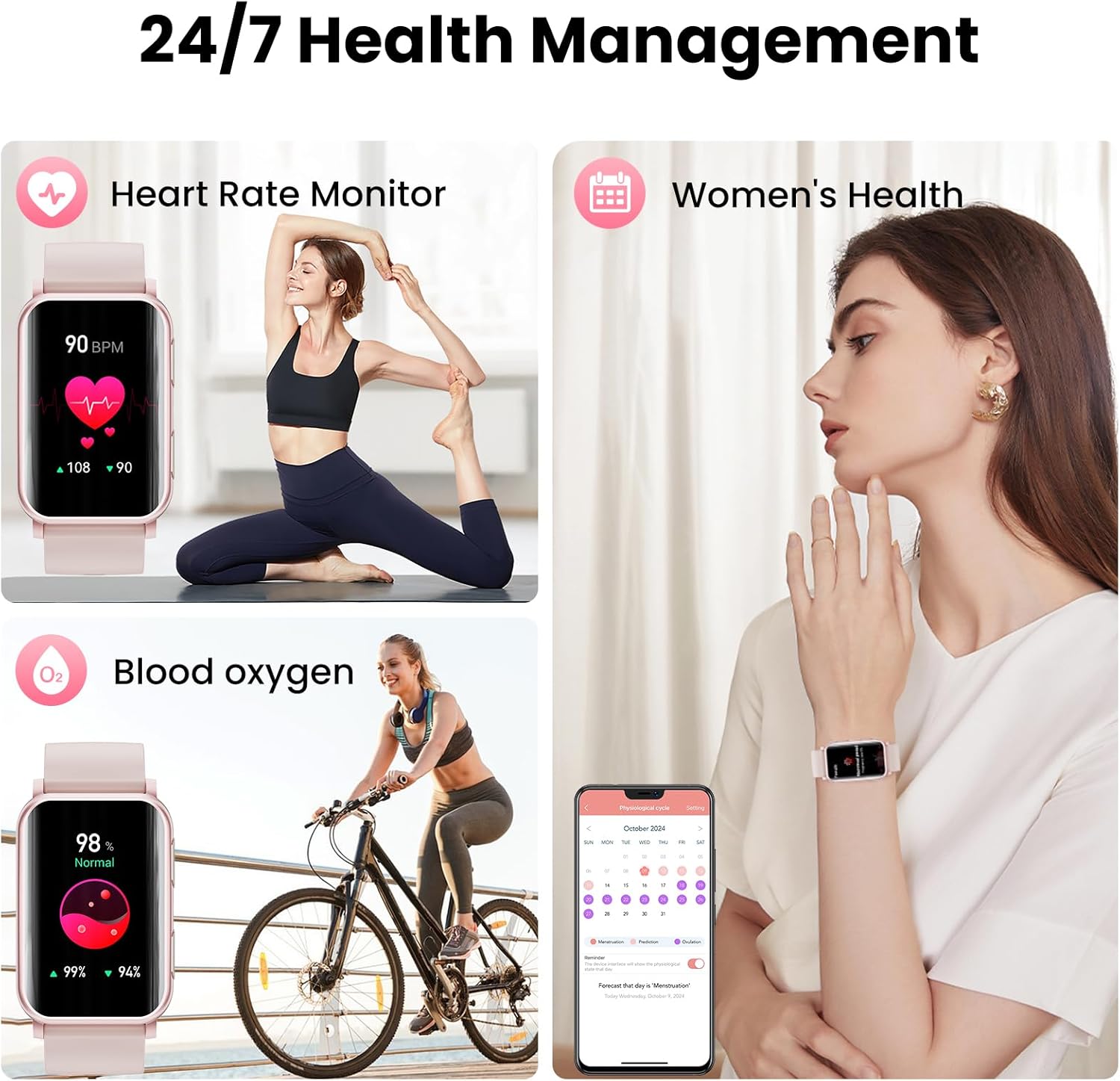 Curved Screen Smart Watch Bluetooth Call 100 Sports