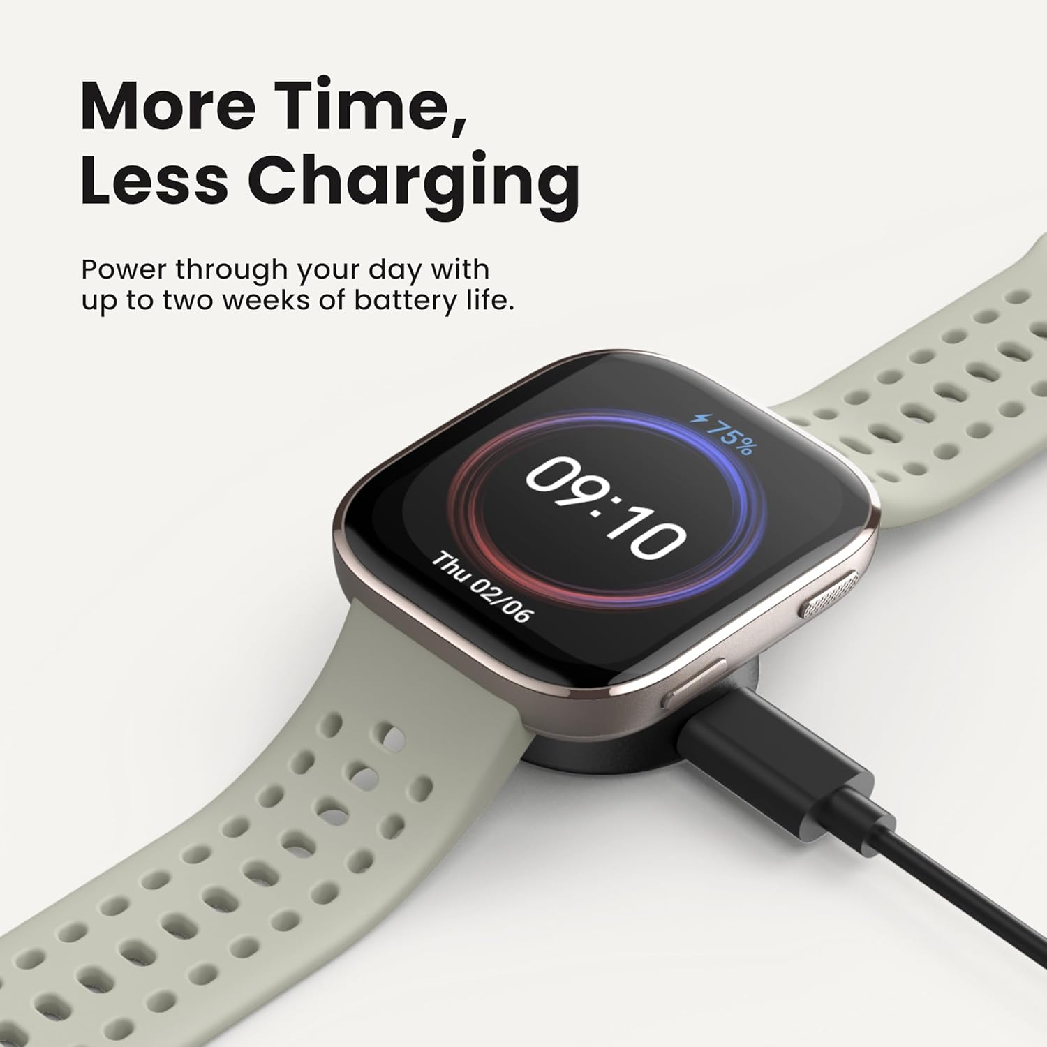 AMOLED GPS Smart Watch 14 Day AI Fitness Tracker