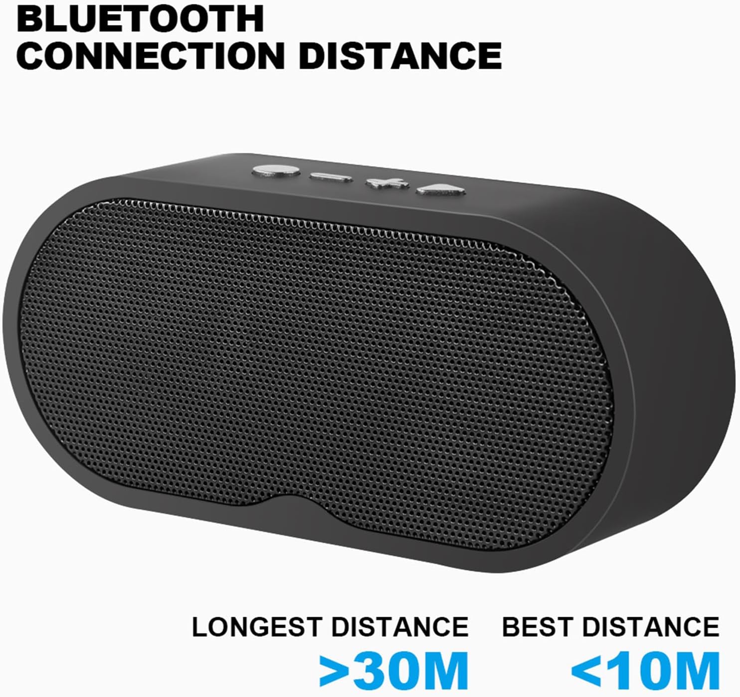 Mini Portable Bluetooth Speaker 5.3 Stereo Bass 15H TF USB