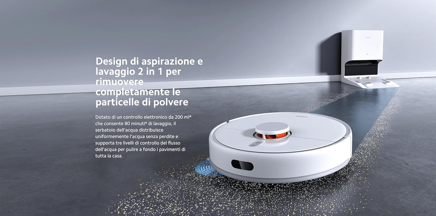 Robot Vacuum Self Empty Smart Mapping WiFi App Auto Clean