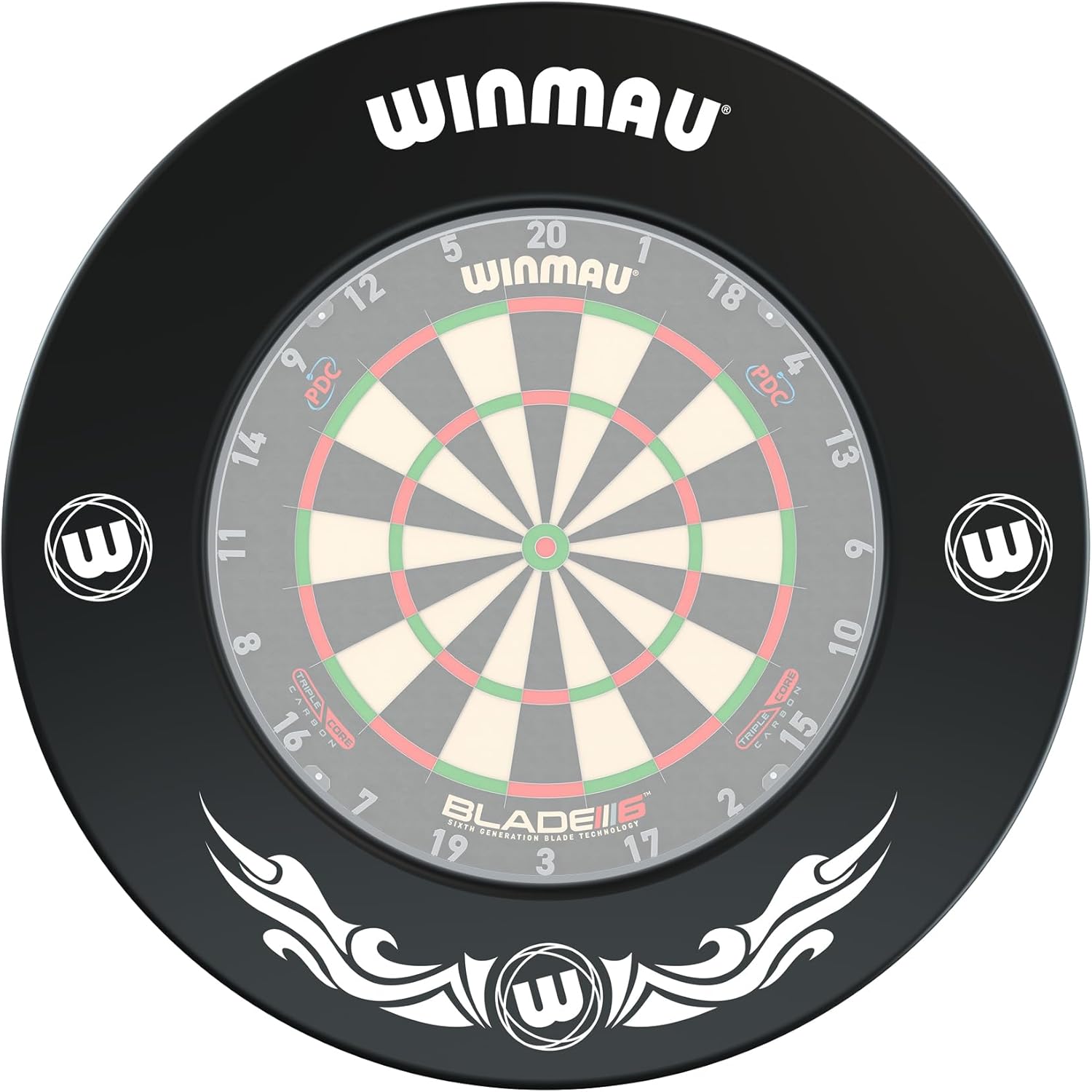 Dartboard Surround Ring 68cm Foam Wall Protector Universal Fit