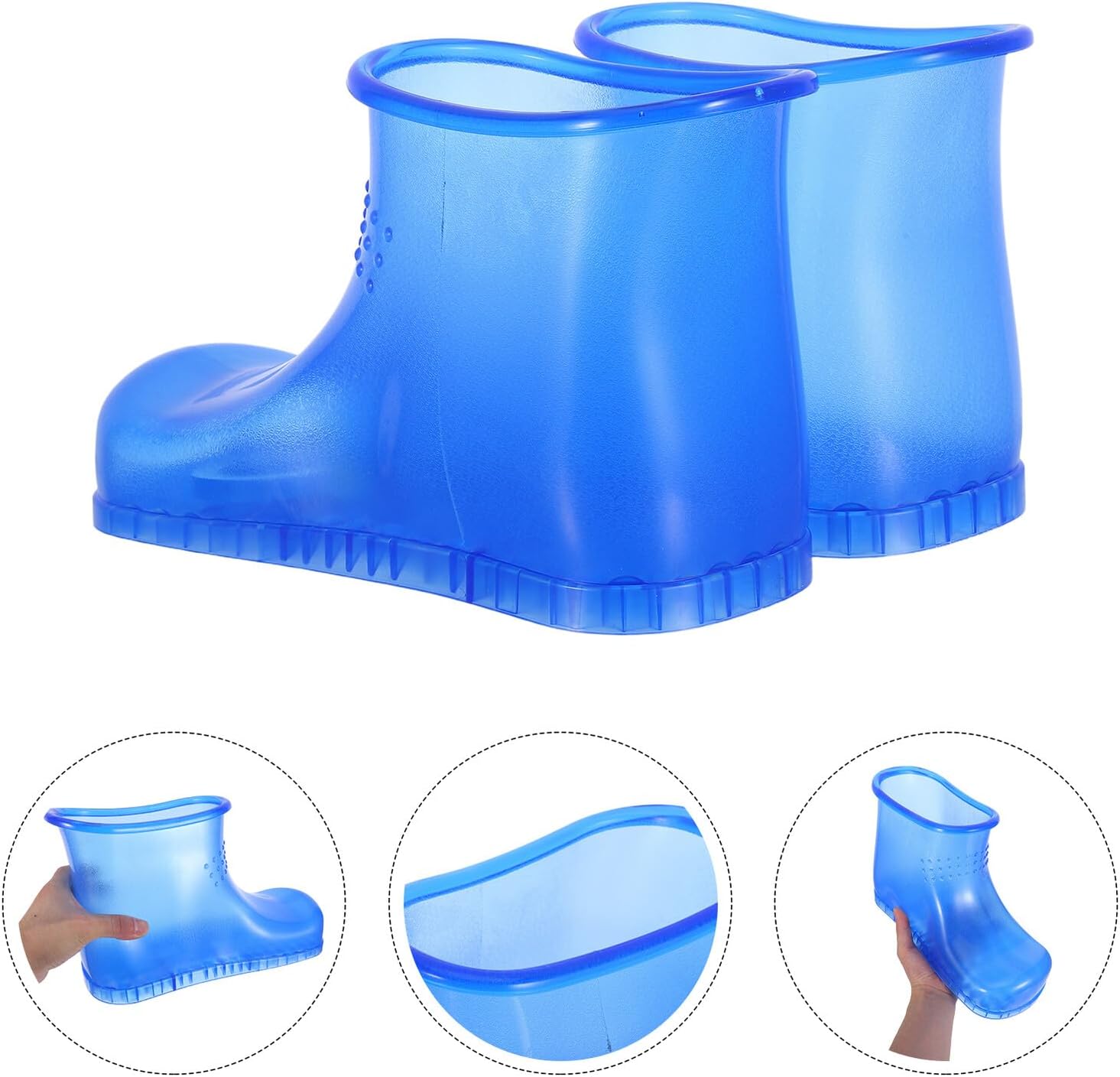Foot Soak Booties Portable Foot Bath Shoes Deep Spa Soaker