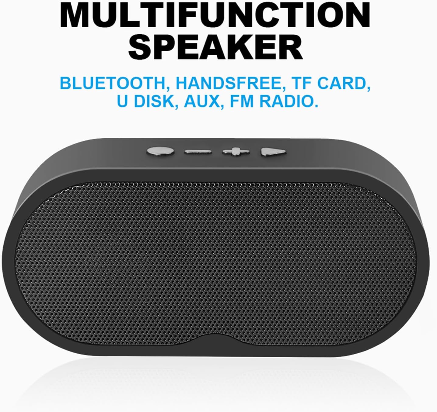 Mini Portable Bluetooth Speaker 5.3 Stereo Bass 15H TF USB