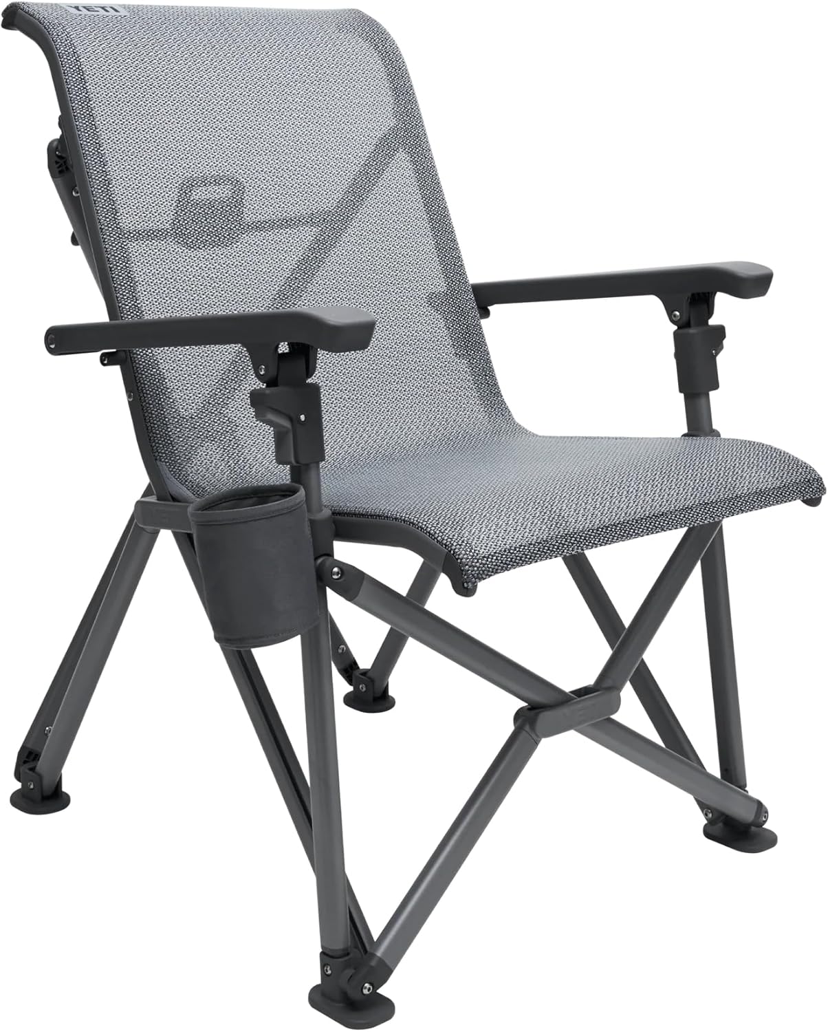 Portable Folding Camping Chair with Cup Holder Charcoal