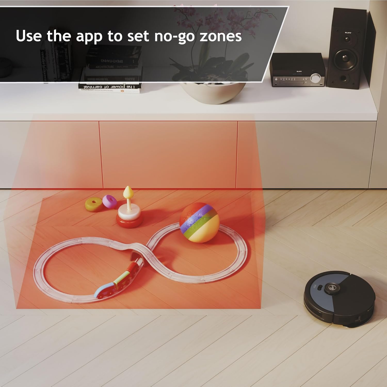 Robot Vacuum Mop Self Empty 4000Pa LiDAR Mapping WiFi App