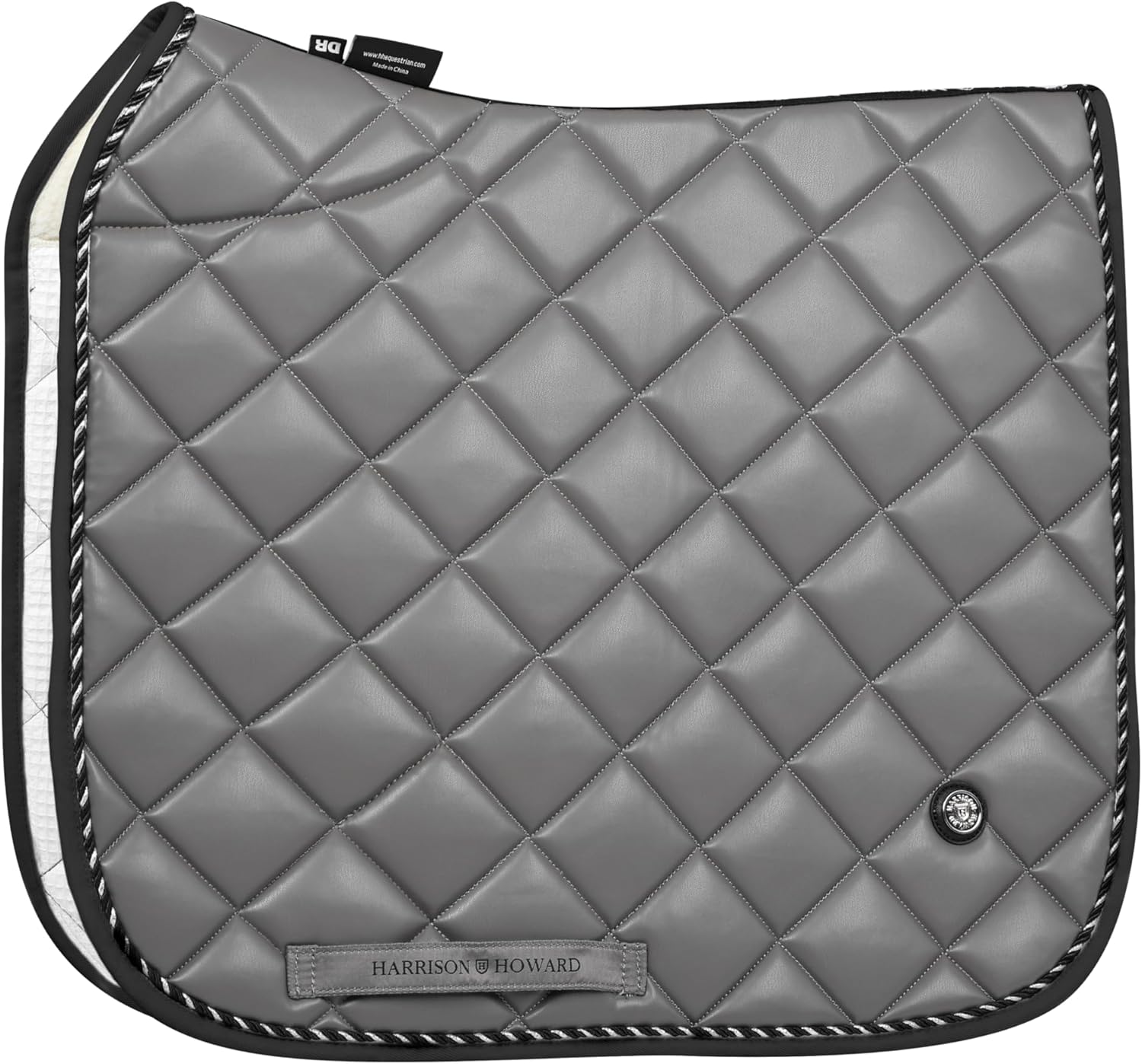 Leather Dressage Saddle Pad Waterproof Shock Absorbing