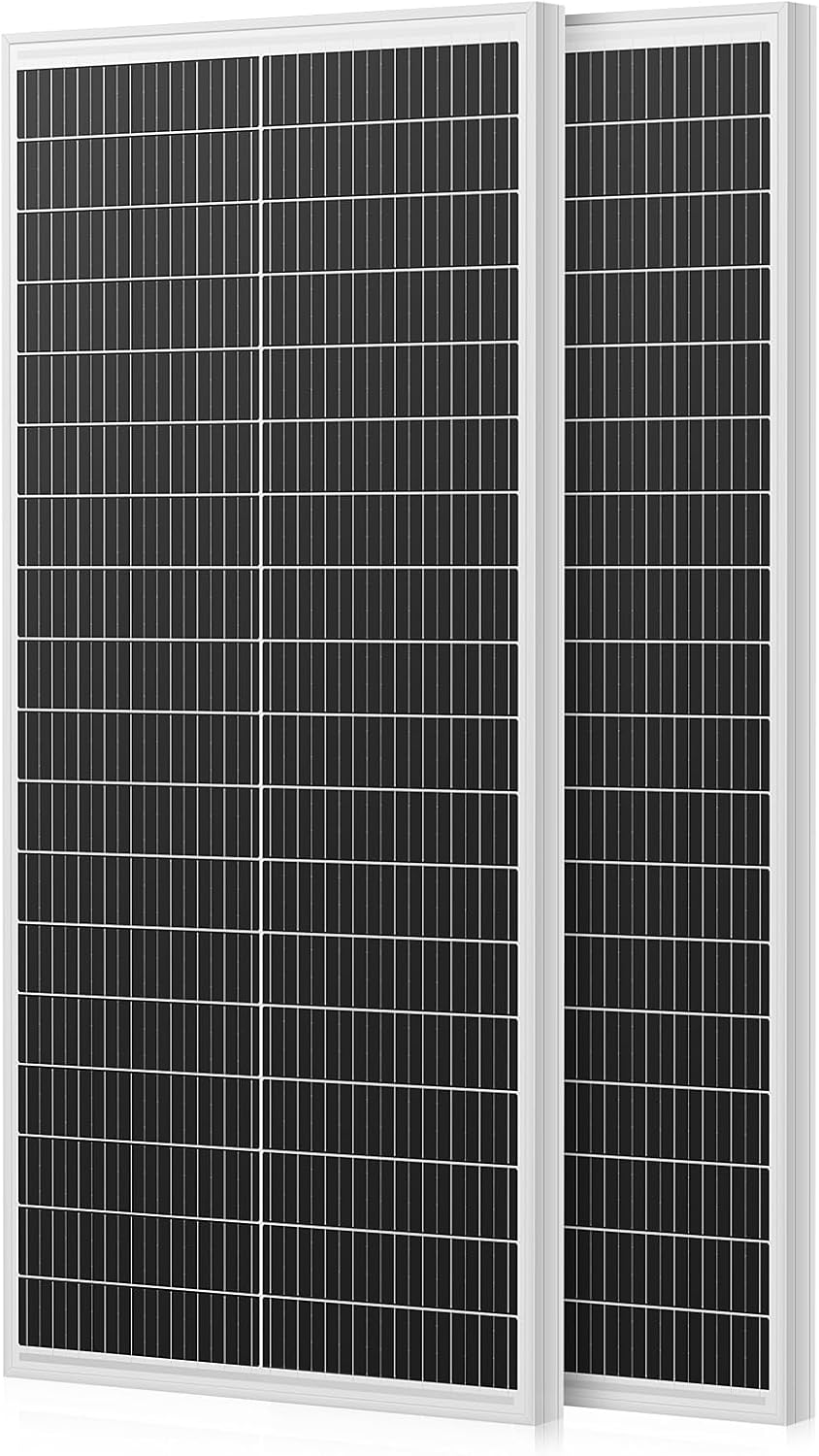 200W Solar Panel Kit 2 x 100W Mono IP68 MC4 Off Grid