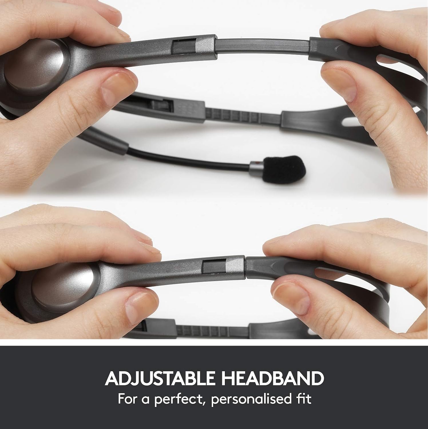 Wired Stereo Headset With Noise Cancelling Mic 3.5mm