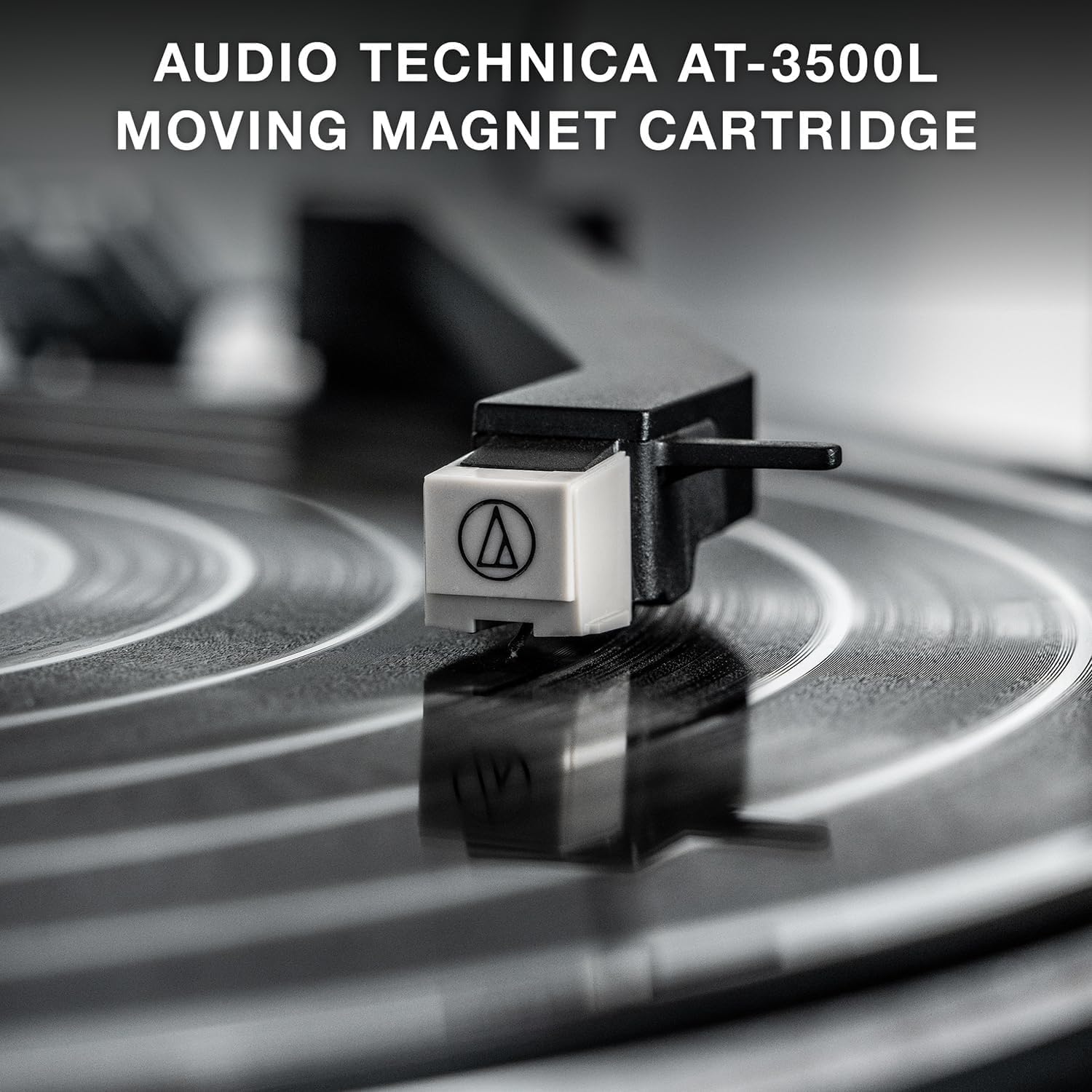 Automatic Bluetooth Turntable White 2 Speed Record Player