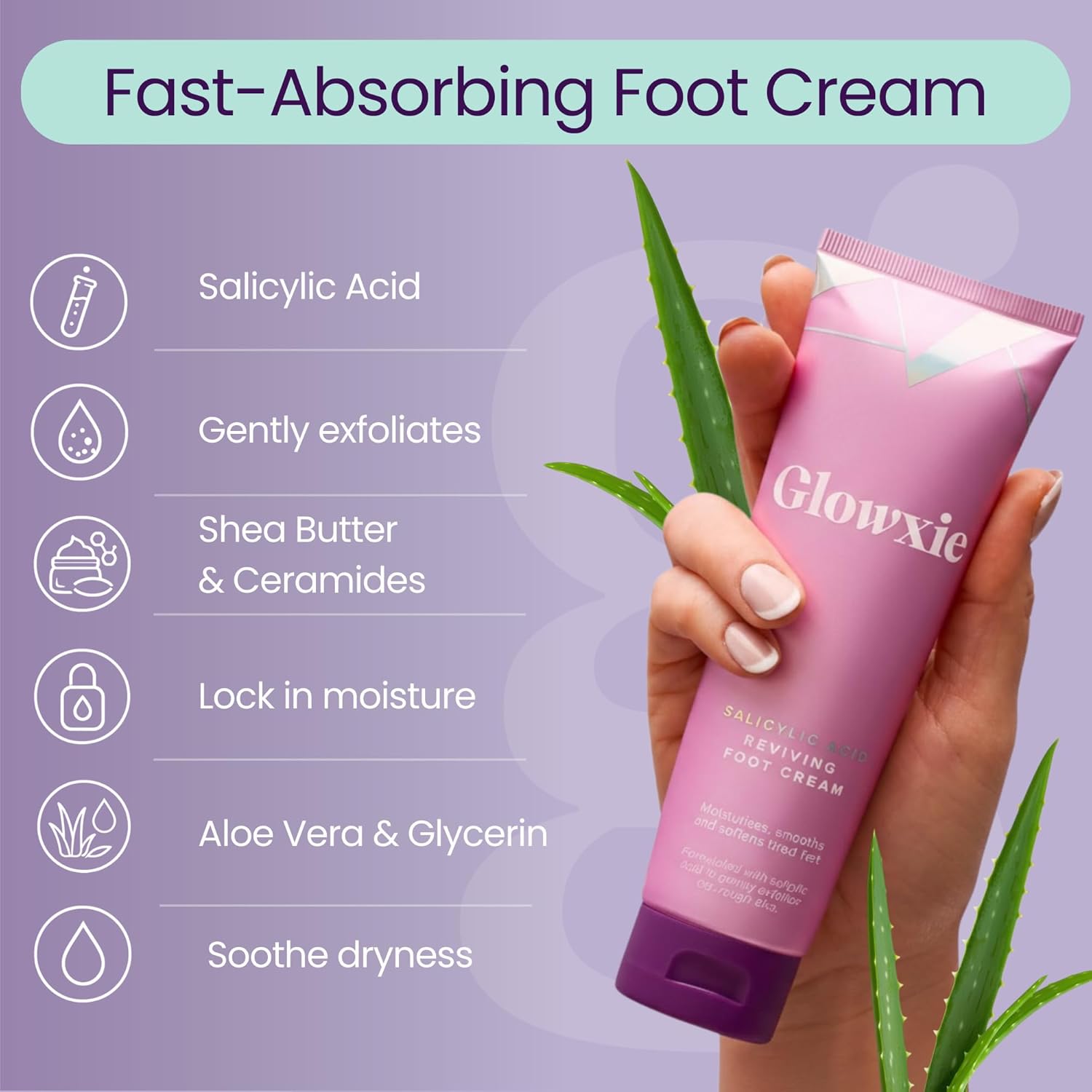 Foot Care Pedicure Kit Callus Remover Heel Repair Scrub Cream