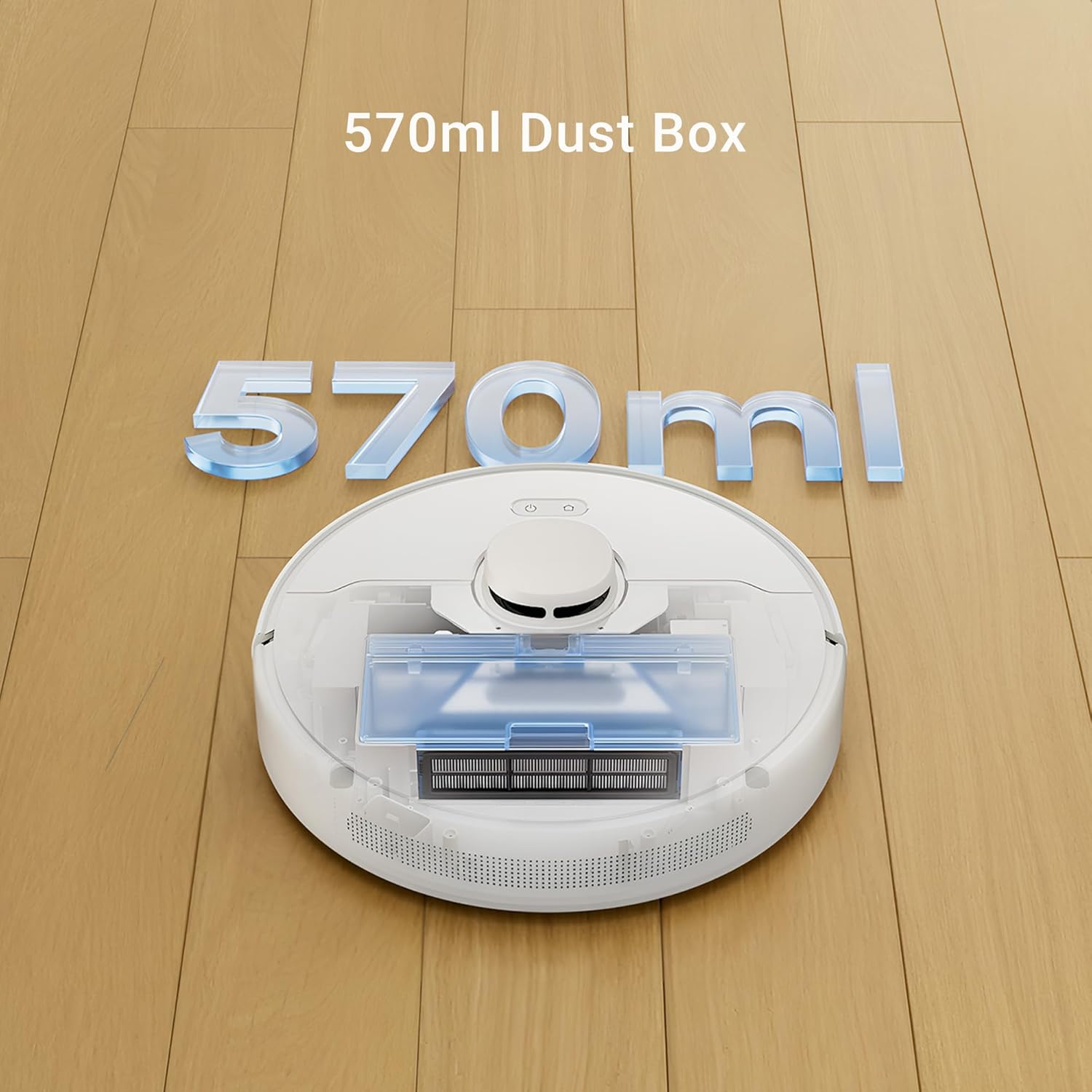 Robot Vacuum Mop 6000Pa LiDAR Mapping 240Min Runtime App Control