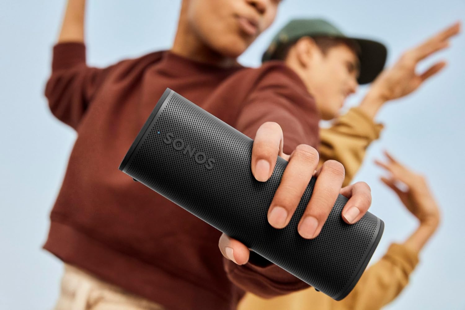 Portable WiFi Bluetooth Speaker Waterproof IP67 Voice Control