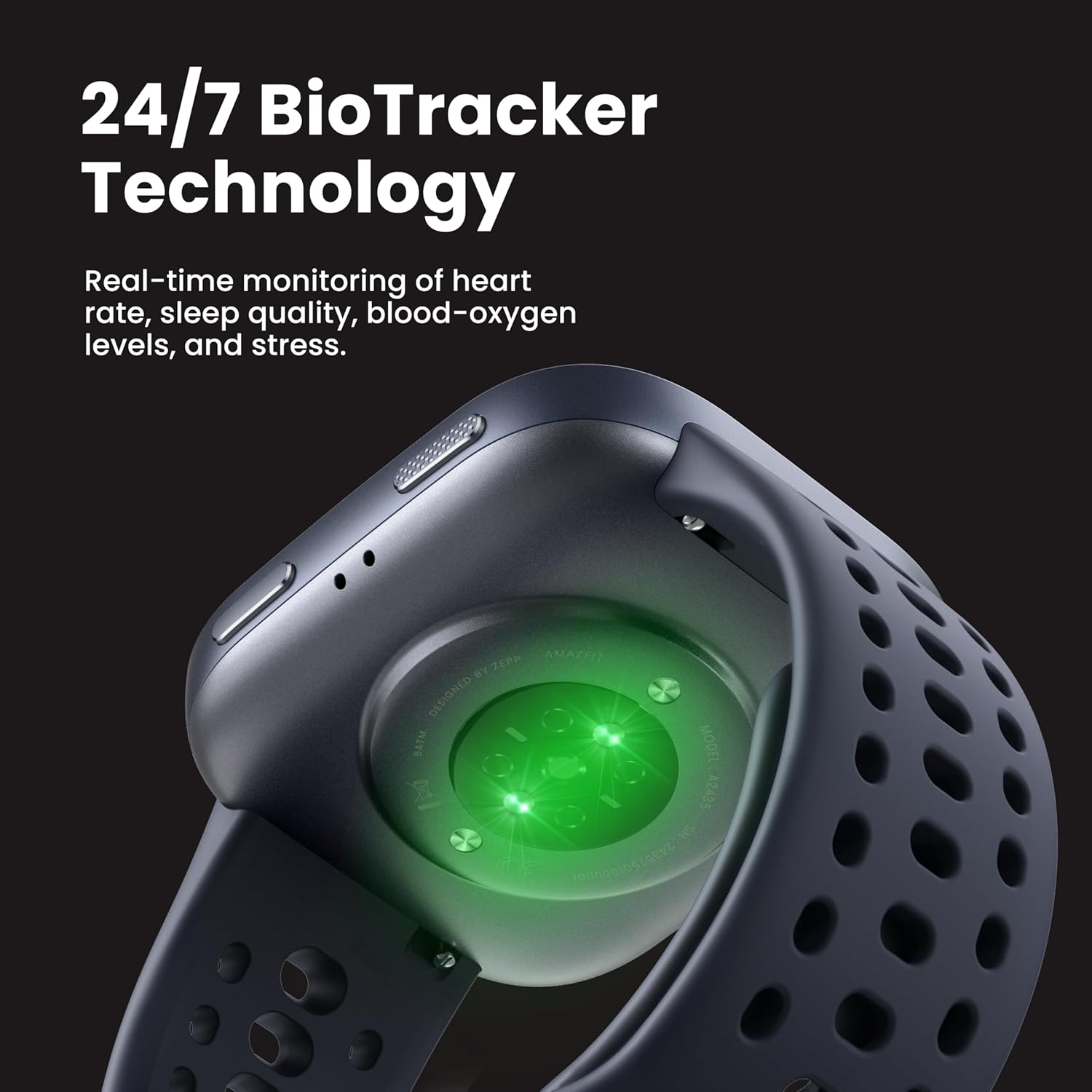 AMOLED GPS Smart Watch 14 Day AI Fitness Tracker