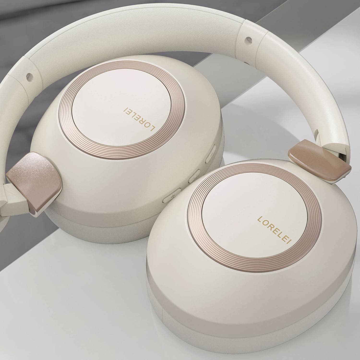 Bluetooth Over Ear Headphones 50H Playtime Deep Bass Foldable