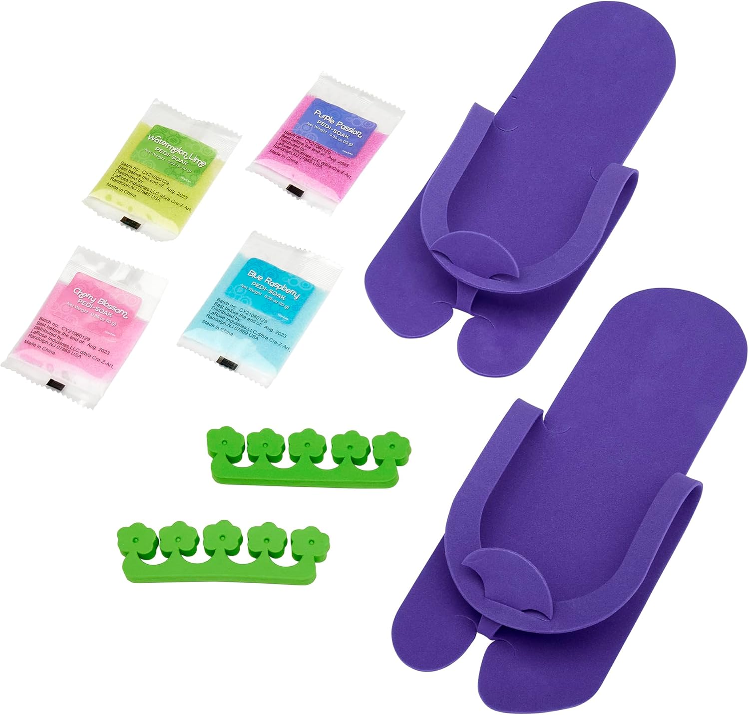 Kids Foot Spa Pedicure Kit Bubble Lights Waterfall Massage Set