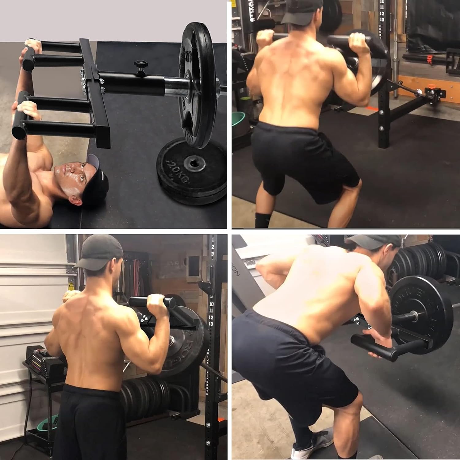 Viking Press Landmine Handle Attachment Olympic Barbell Press Row