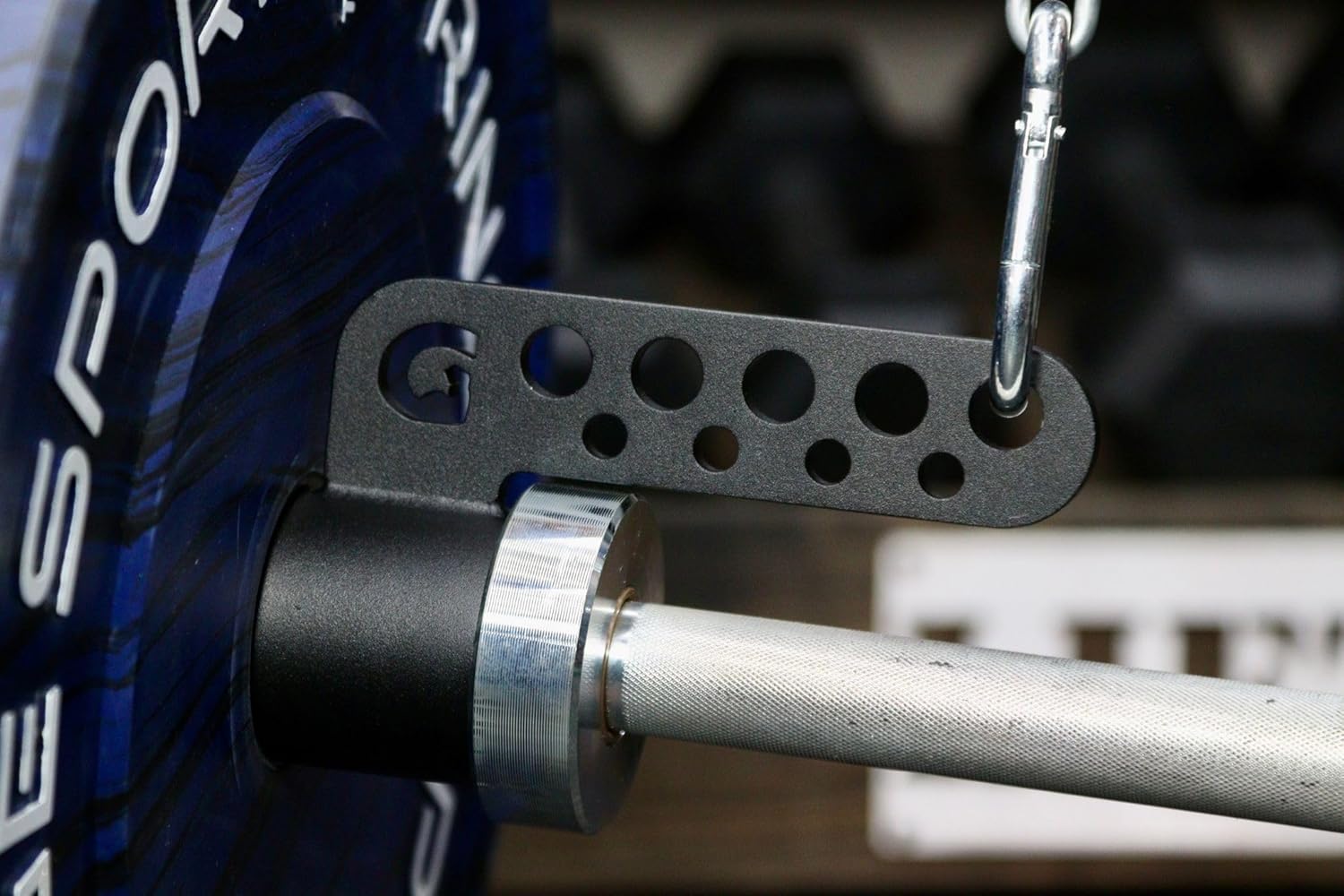 Belt Squat Collar Landmine T Bar Row Attachment 2 Inch Barbell