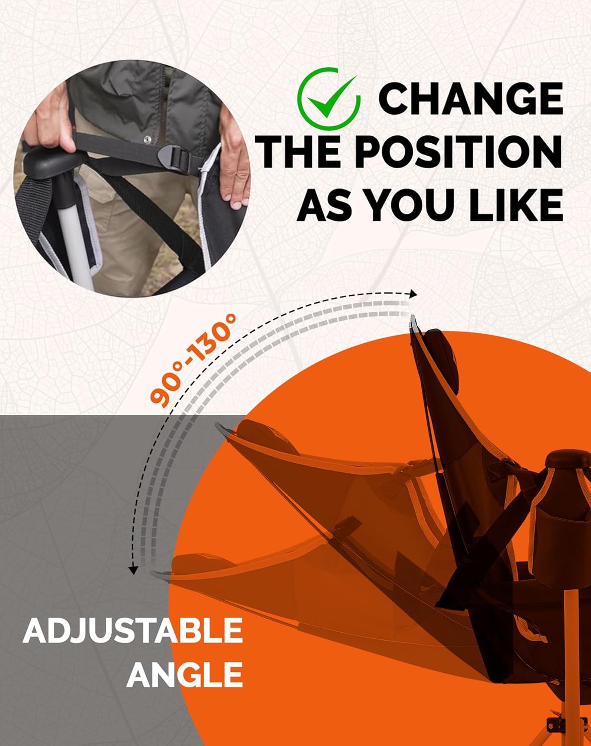 Hammock Camping Chair Swing Folding Rocker Seat