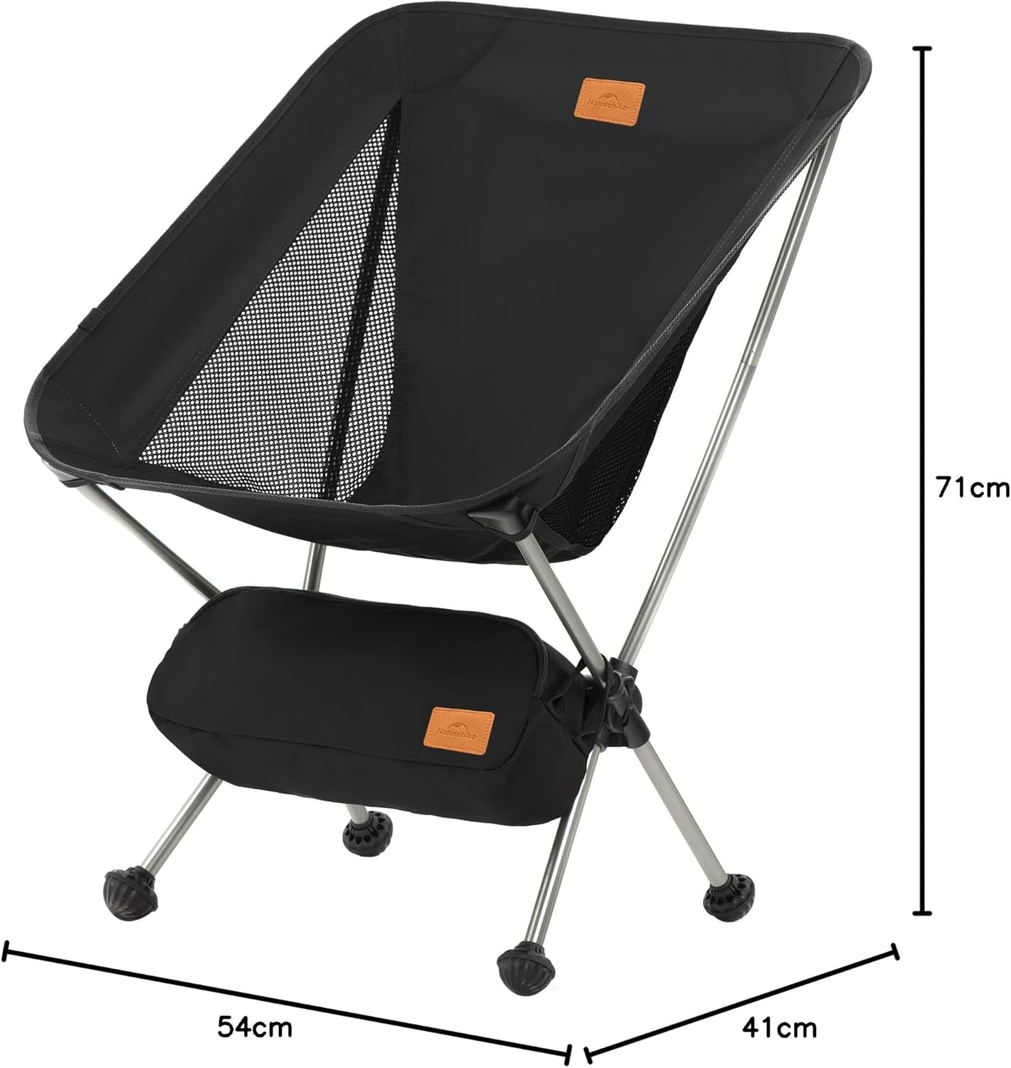 Ultralight Camping Chair Folding Backpack Seat for Hiking Outdoor